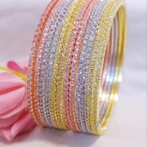 Diamond Cut Bangles