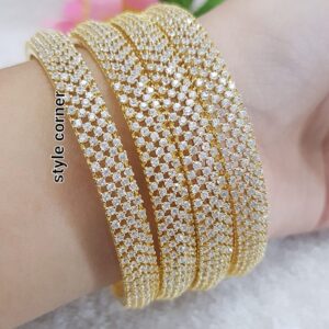 Diamond Cut Bangles