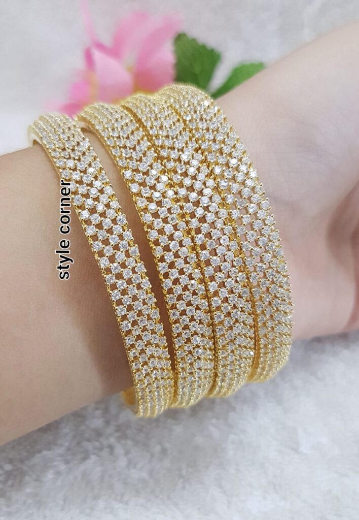 Diamond Cut Bangles