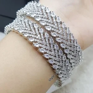 Diamond Cut Bangles