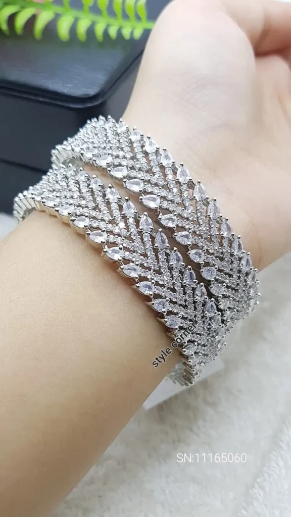 Diamond Cut Bangles