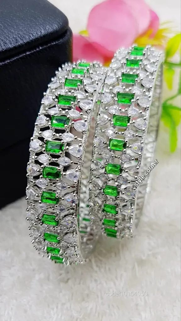 Diamond Cut Bangles