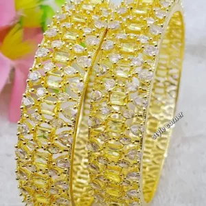 Diamond Cut Bangles