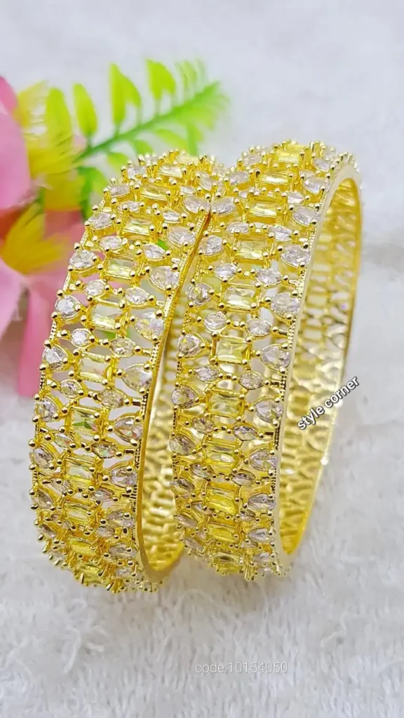 Diamond Cut Bangles