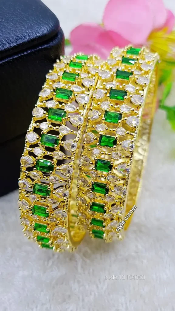 Diamond Cut Bangles