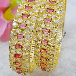 Diamond Cut Bangles