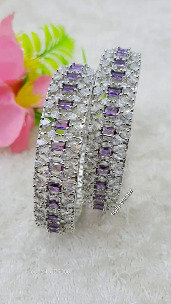 Diamond Cut Bangles