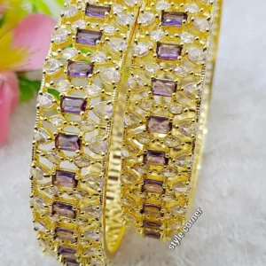 Diamond Cut Bangles