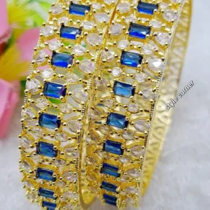 Diamond Cut Bangles