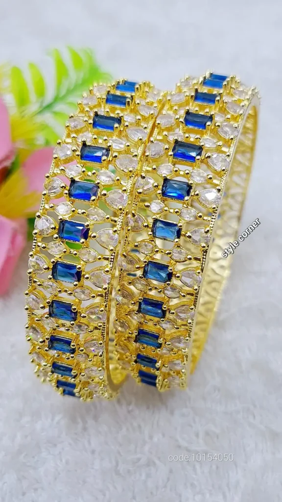 Diamond Cut Bangles