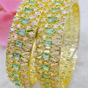 Diamond Cut Bangles