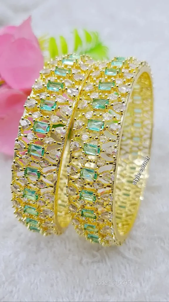 Diamond Cut Bangles