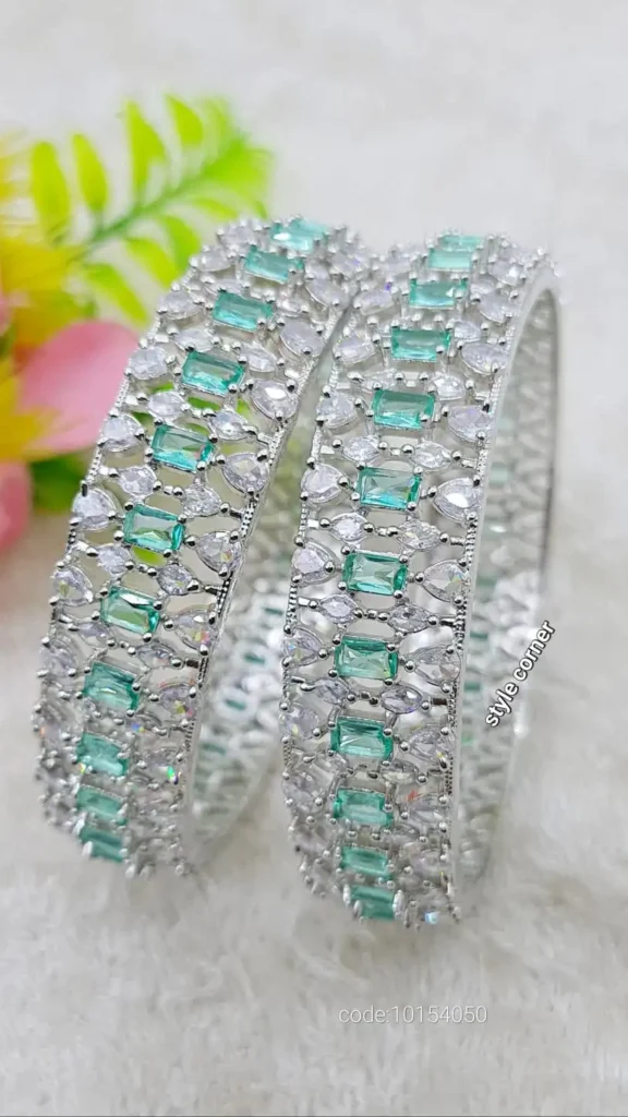 Diamond Cut Bangles