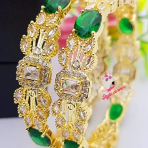 Diamond Cut Bangles